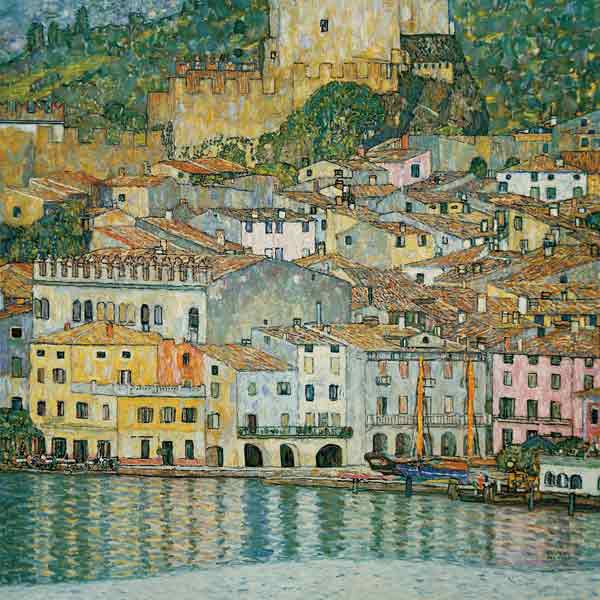 Malcesine am Gardasee – Gustav Klimt Gustav Klimt 70x70