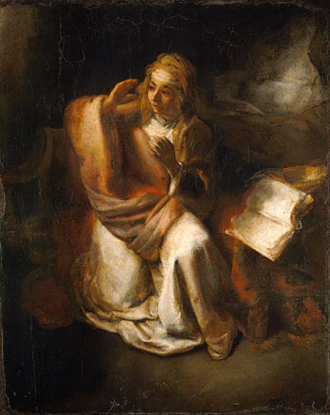 Marie der Verkündigung – Rembrandt van Rijn Rembrandt van Rijn 70x85