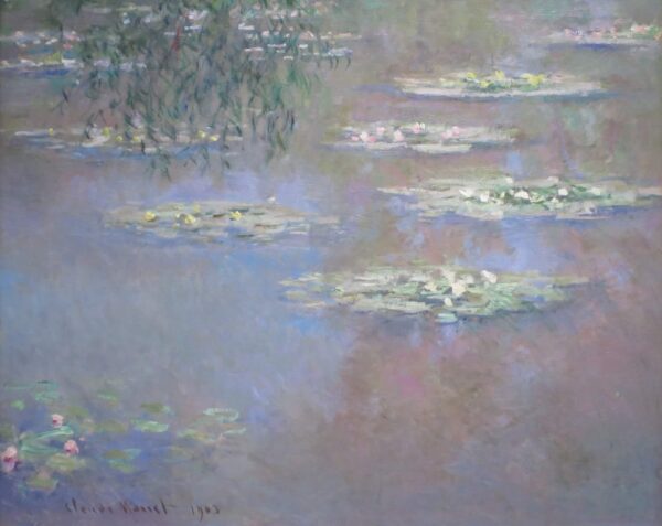 Die Seerosen 1903 – Claude Monet „Die Seerosen“ von Claude Monet 85x75