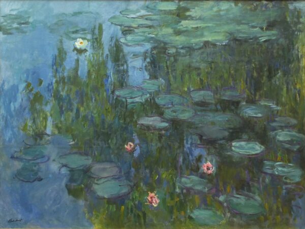 Wasserlilien von Claude Monet Claude Monet 85x75