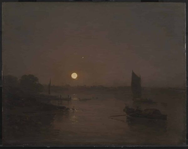 „Clair de lune – eine Studie in Millbank – William Turner“ J.M.W. Turner 85x75