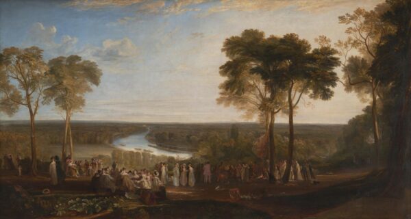 Hügel von Richmond – William Turner J.M.W. Turner 140x70