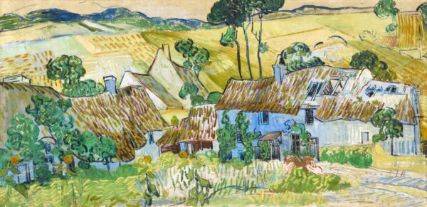 Höhlen bei Auvers – Van Gogh Vincent Van Gogh 140x70