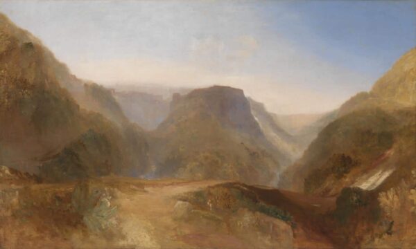 Civita de Bagnoregio – William Turner J.M.W. Turner 105x70