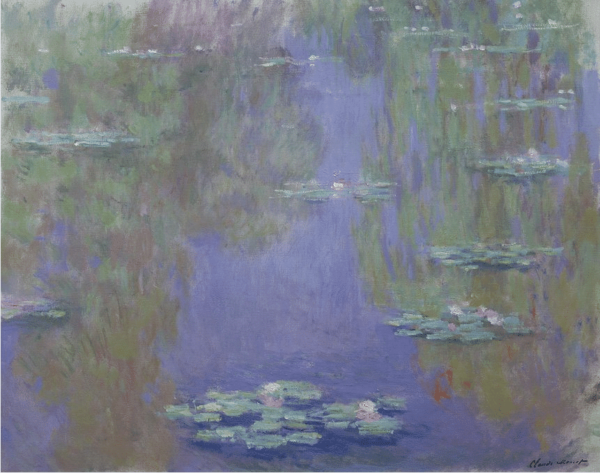 Nymphéas 1903 – Claude Monet „Die Seerosen“ von Claude Monet 85x75