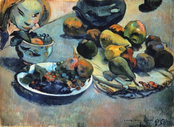 Stillleben mit Früchten – Paul Gauguin Paul Gauguin 105x70