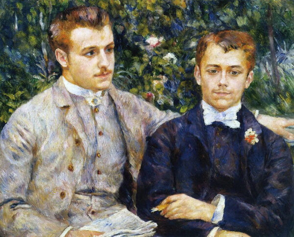 Charles und George Durand-Ruel – Pierre-Auguste Renoir Pierre-Auguste Renoir 85x75