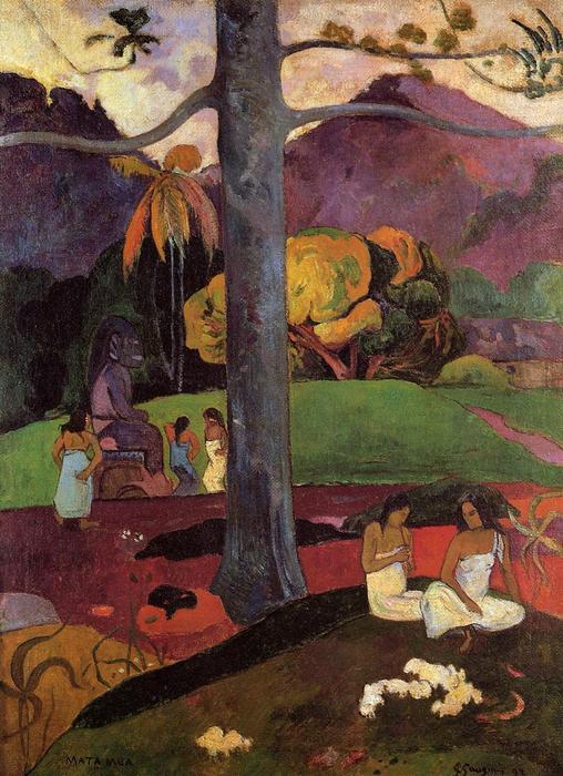 Früher – Paul Gauguin Paul Gauguin 70x105