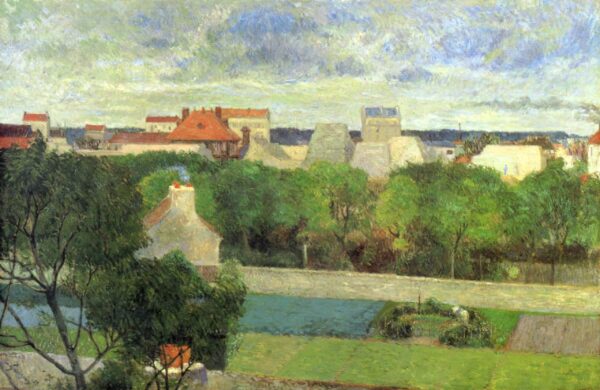 Die Gärten des Vaugirard-Marktes – Paul Gauguin Paul Gauguin 105x70