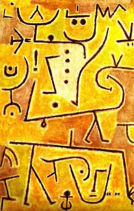 Gilet rot – Paul Klee Paul Klee 70x105