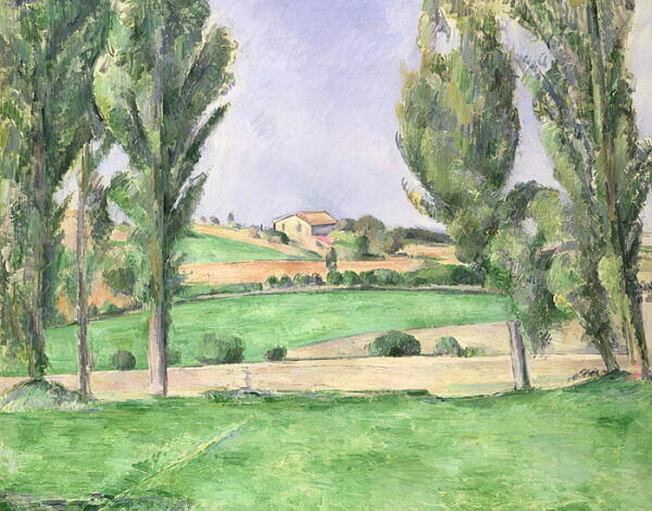 Landschaft der Provence – Paul Cézanne Paul Cézanne 85x75