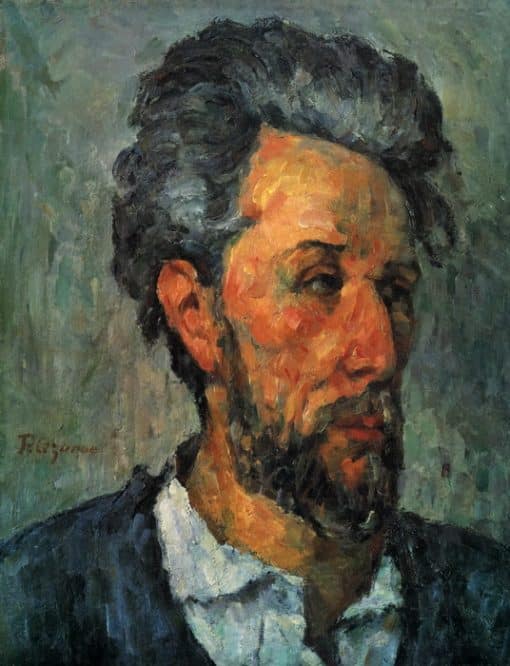 Porträt von Victor Chocquet – Paul Cézanne Paul Cézanne 70x85