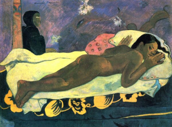 Manao Tupapau – Paul Gauguin Paul Gauguin 105x70