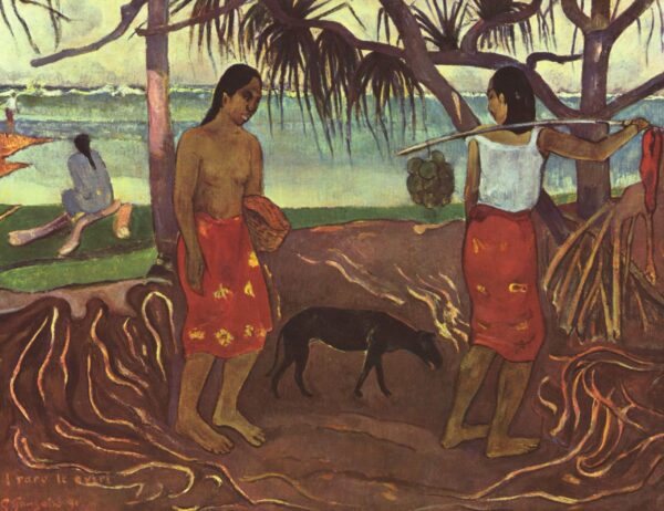 « Der Seltene Sie Oviri – Paul Gauguin » Paul Gauguin 85x75