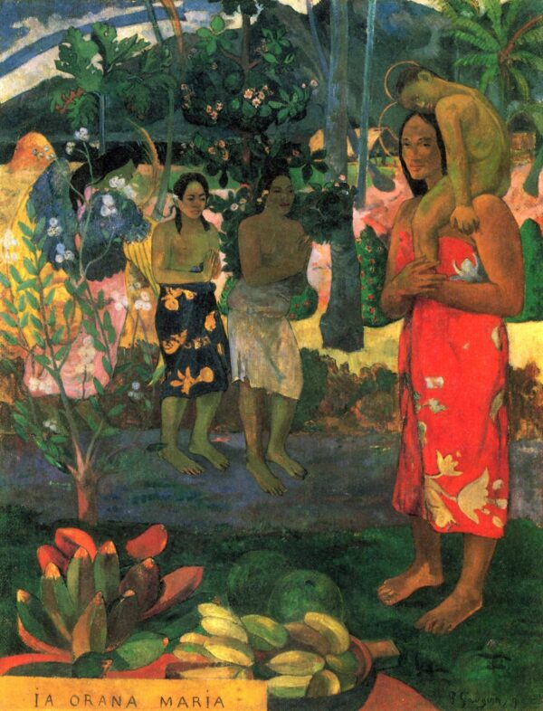 La Orana Maria – Paul Gauguin Paul Gauguin 70x85