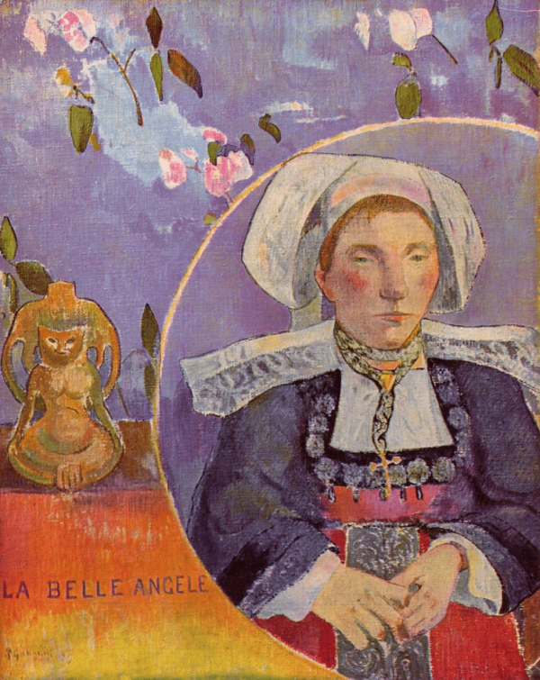 Die schöne Angele – Paul Gauguin Paul Gauguin 70x85