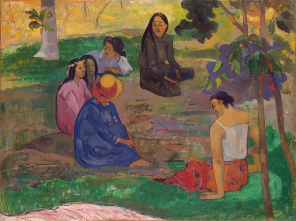 Gespräch – Paul Gauguin Paul Gauguin 85x75