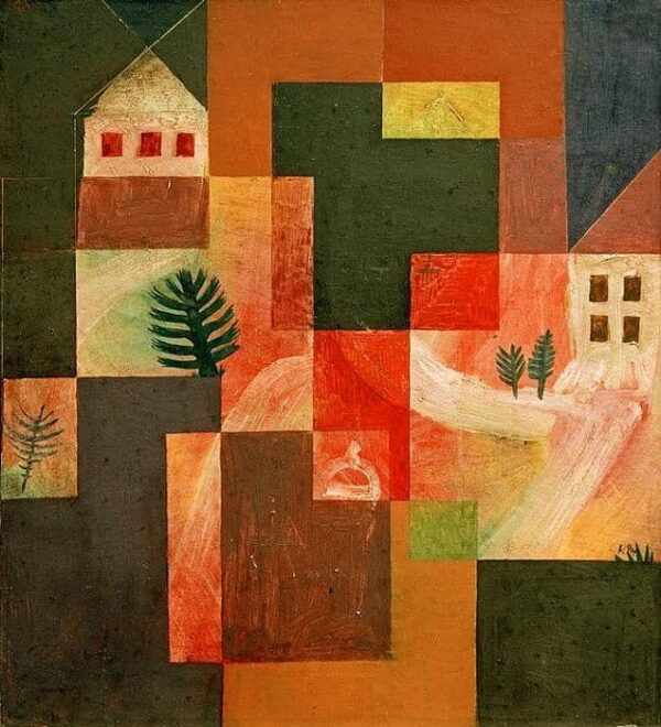 Chorale und Landschaft – Paul Klee Paul Klee 70x70