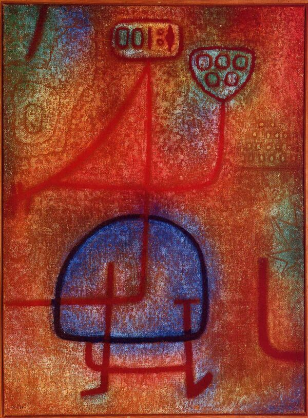 Die schöne Gärtnerin – Paul Klee Paul Klee 70x105