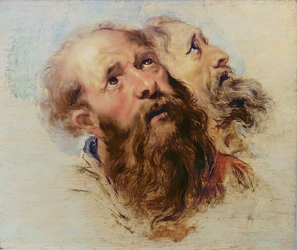 Zwei Apostel – Peter Paul Rubens Peter Paul Rubens 85x75