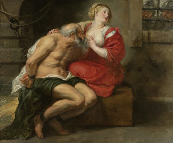 Cimon und Pero: Römische Nächstenliebe – Peter Paul Rubens Peter Paul Rubens 85x75