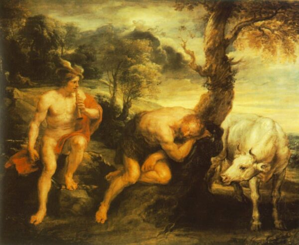 Mercure und Argus – Peter Paul Rubens Peter Paul Rubens 85x75