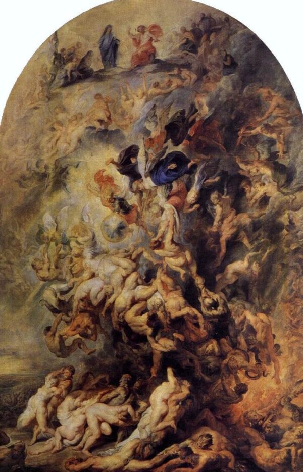 Das kleine jüngste Gericht (Rubens) – Peter Paul Rubens Peter Paul Rubens 70x105