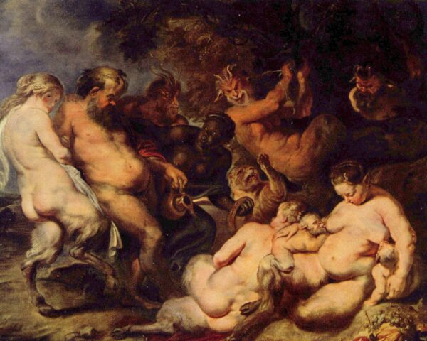 Die Bacchanale – Peter Paul Rubens Peter Paul Rubens 85x75