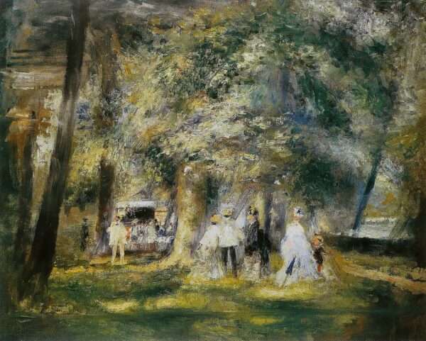 Im Park von Saint-Cloud – Pierre-Auguste Renoir Pierre-Auguste Renoir 85x75