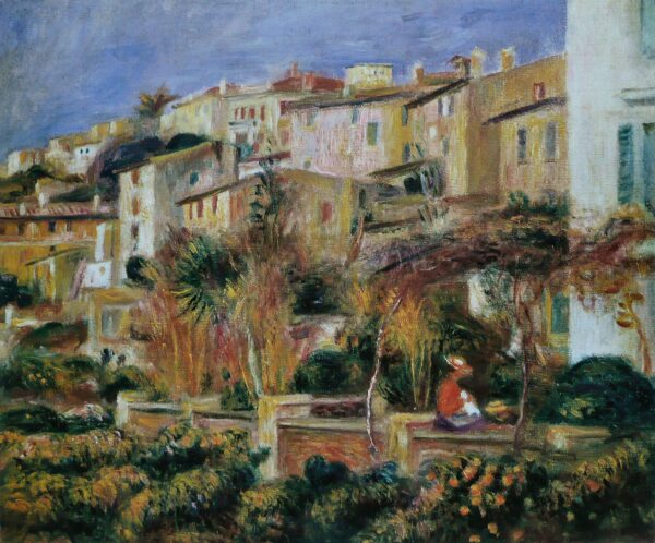 Terrassen in Cagnes – Pierre-Auguste Renoir Pierre-Auguste Renoir 85x75