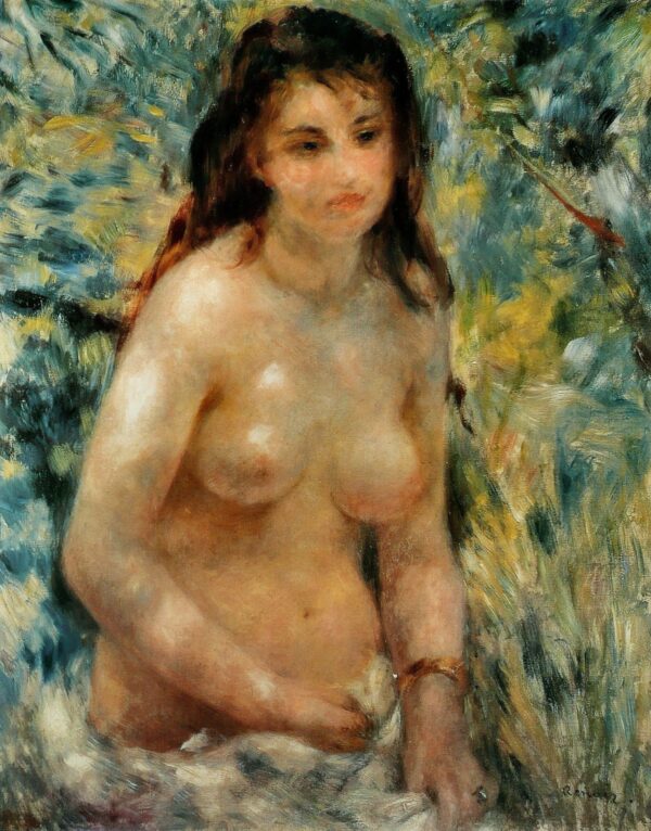 Torse einer Frau in der Sonne – Pierre-Auguste Renoir Pierre-Auguste Renoir 70x85