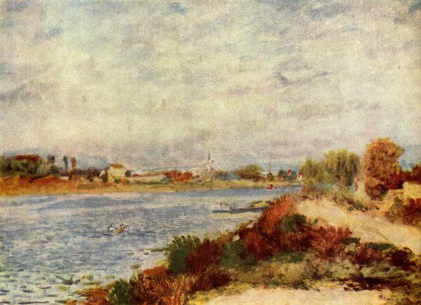 Seine in Argenteuil v.1873 – Pierre-Auguste Renoir Pierre-Auguste Renoir 105x70