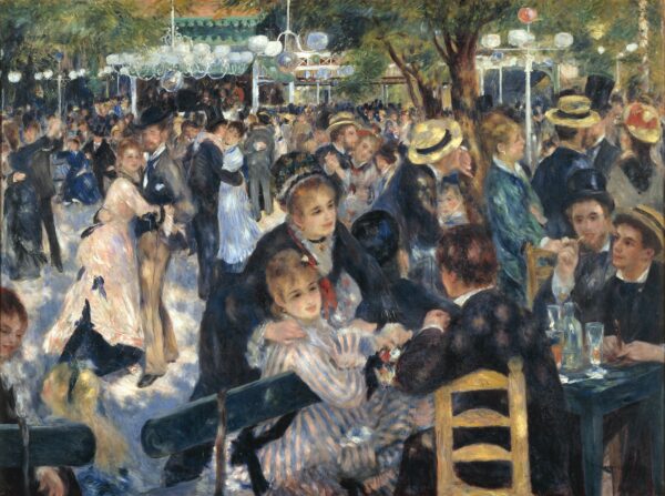 Der Ball im Moulin de la Galette – Pierre-Auguste Renoir Beliebte Bilder 85x75