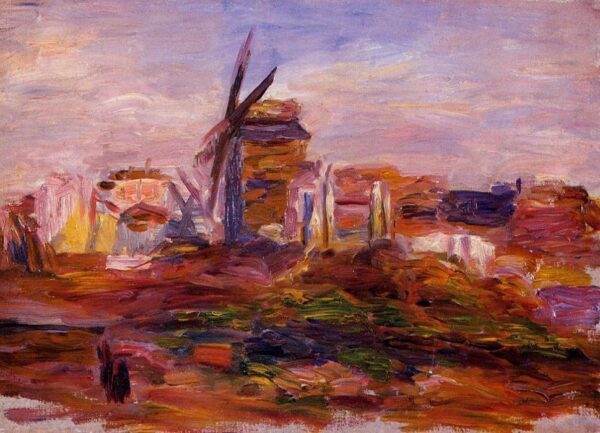 Eine Windmühle – Pierre-Auguste Renoir Pierre-Auguste Renoir 105x70