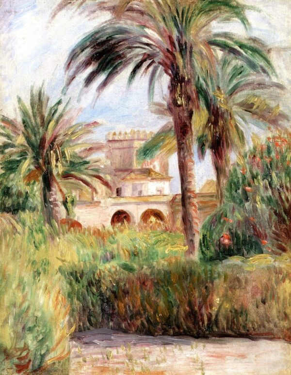 Der Versuchsgarten in Algier – Pierre-Auguste Renoir Pierre-Auguste Renoir 70x85