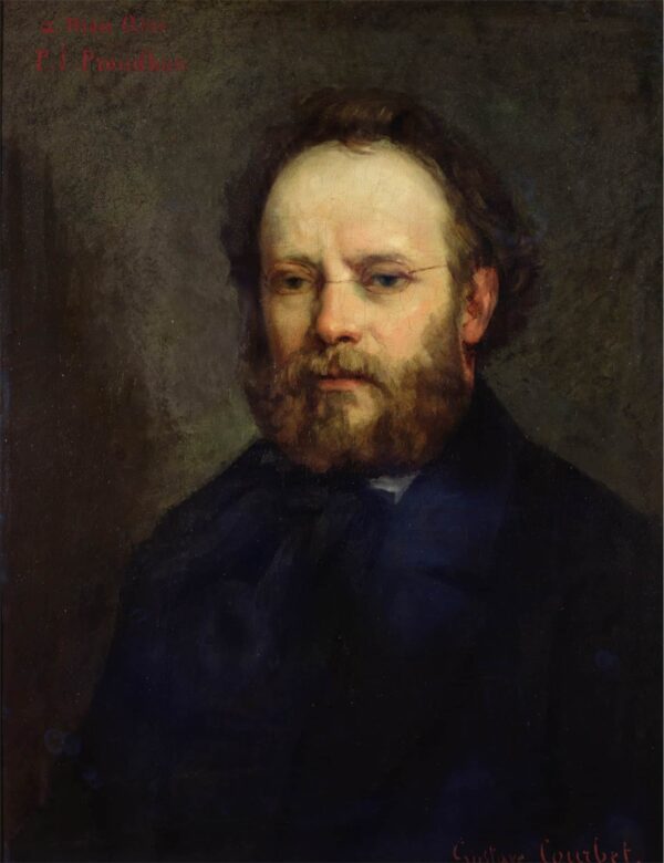 Pierre-Joseph Proudhon – Gustave Courbet Gustave Courbet 70x85