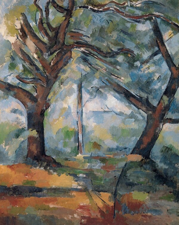 Große Bäume – Paul Cézanne Paul Cézanne 70x85