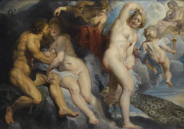 Ixion, König der Lapithen, von Juno betrogen, die er verführen wollte – Peter Paul Rubens Peter Paul Rubens 105x70