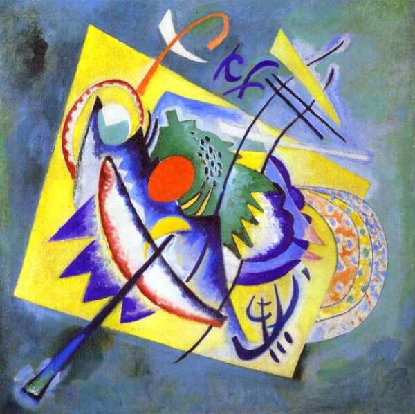 Ovale rot – Wassily Kandinsky Wassily Kandinsky 70x70