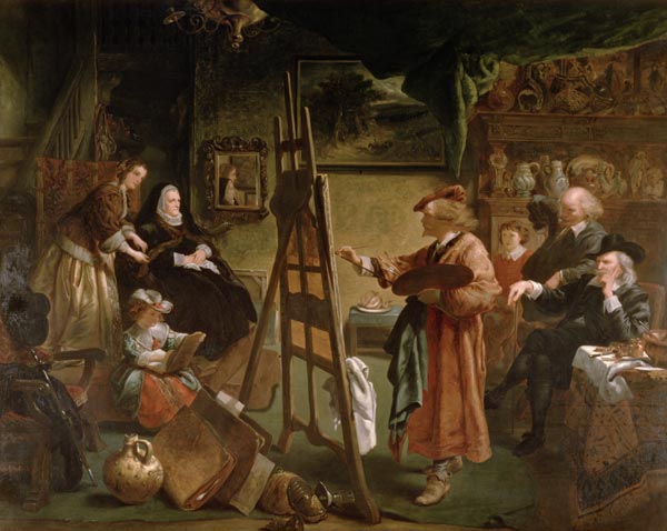 Rembrandt in seinem Atelier – Rembrandt van Rijn Rembrandt van Rijn 85x75