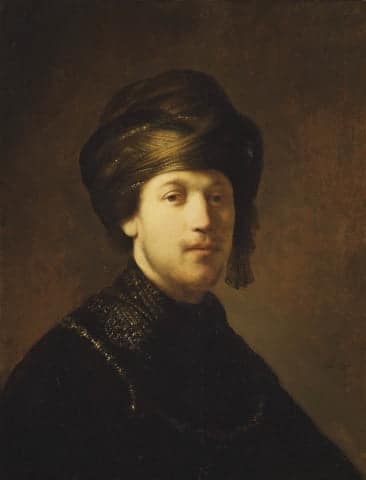 Junger Oriental – Rembrandt van Rijn Rembrandt van Rijn 70x85