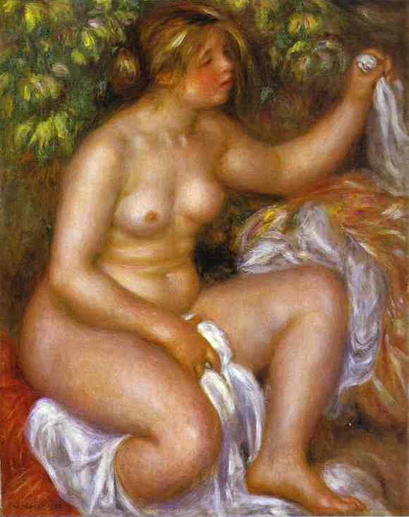 Die Ausfahrt aus dem Badezimmer – Pierre-Auguste Renoir Pierre-Auguste Renoir 70x85