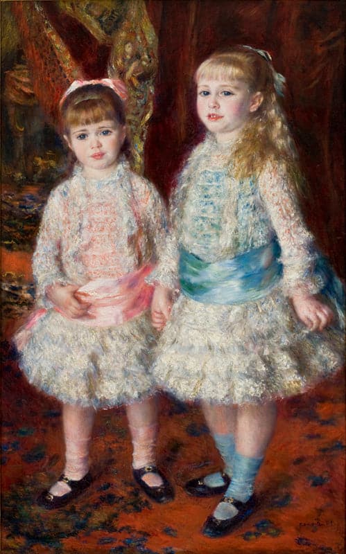 Die Mädchen Cahen d’Anvers – Pierre-Auguste Renoir Pierre-Auguste Renoir 70x105