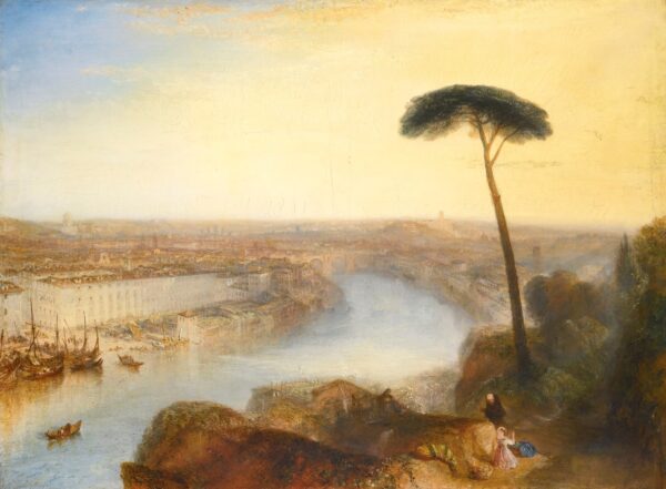 Rom vom Aventin aus gesehen – William Turner J.M.W. Turner 105x70