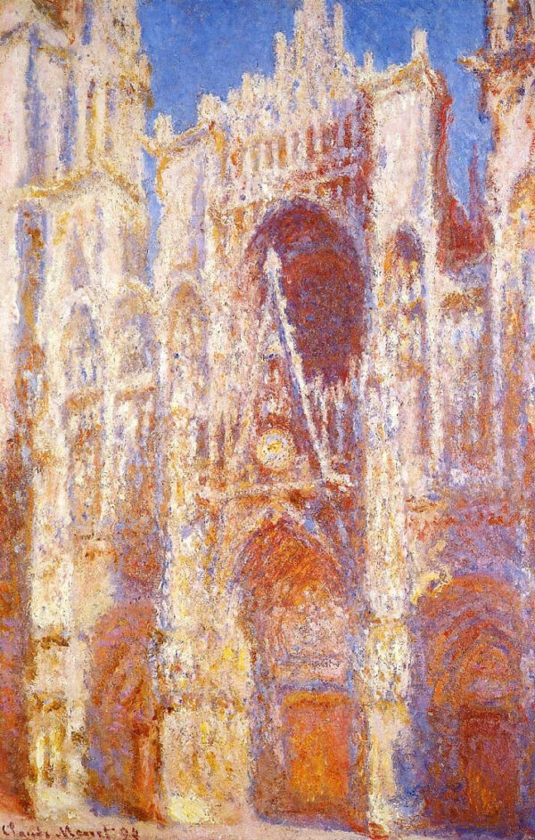 Der Portal, (Sonne) (W1322) – Claude Monet Claude Monet 70x105