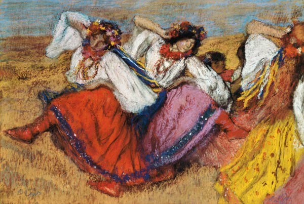 Russische Tänzerinnen – Edgar Degas Edgar Degas 105x70