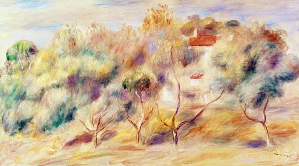 Die Colettes, Cagnes-sur-Mer – Pierre-Auguste Renoir Pierre-Auguste Renoir 120x70