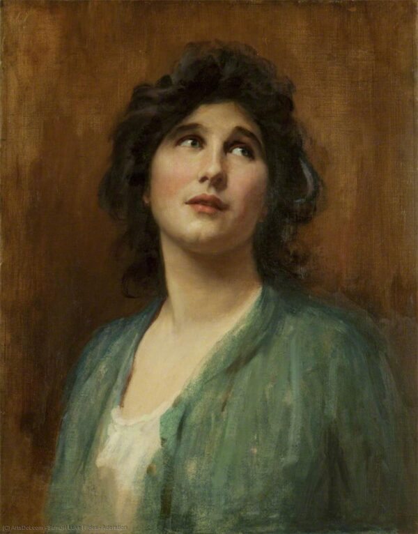 Verehrung – Luke Fildes Luke Fildes 70x85