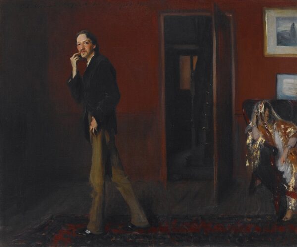 Robert Louis Stevenson und seine Frau – John Singer Sargent John Singer Sargent 85x75