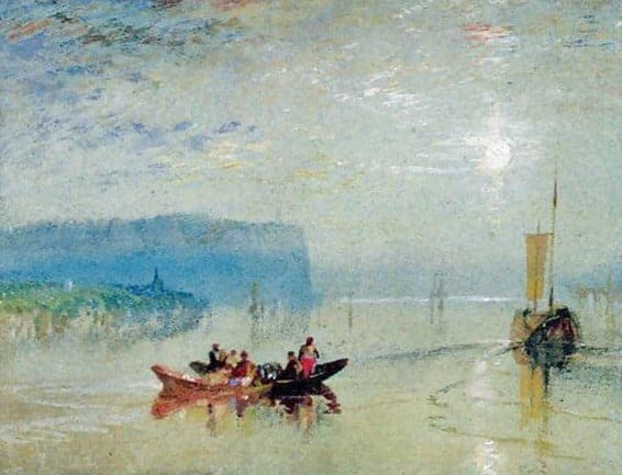 Szene an der Loire – William Turner J.M.W. Turner 85x75